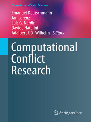 cover image of Computational Conflict Research